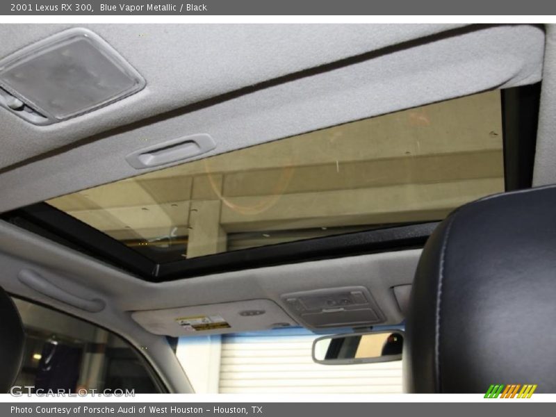 Blue Vapor Metallic / Black 2001 Lexus RX 300