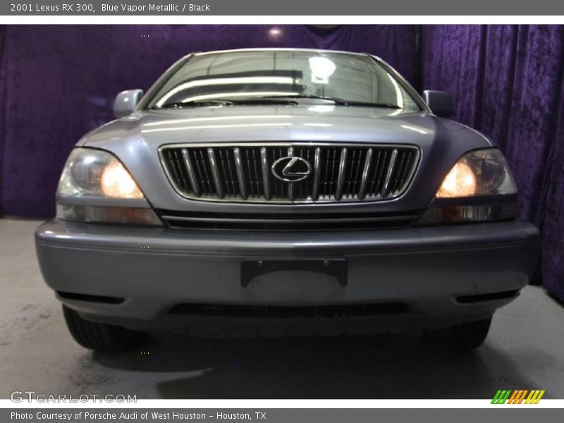 Blue Vapor Metallic / Black 2001 Lexus RX 300