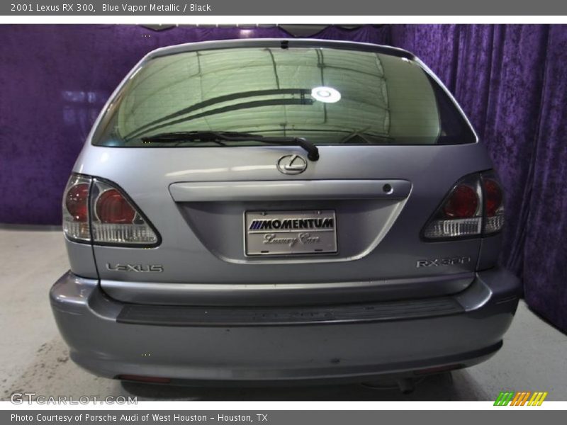 Blue Vapor Metallic / Black 2001 Lexus RX 300