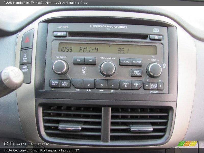 Nimbus Gray Metallic / Gray 2008 Honda Pilot EX 4WD