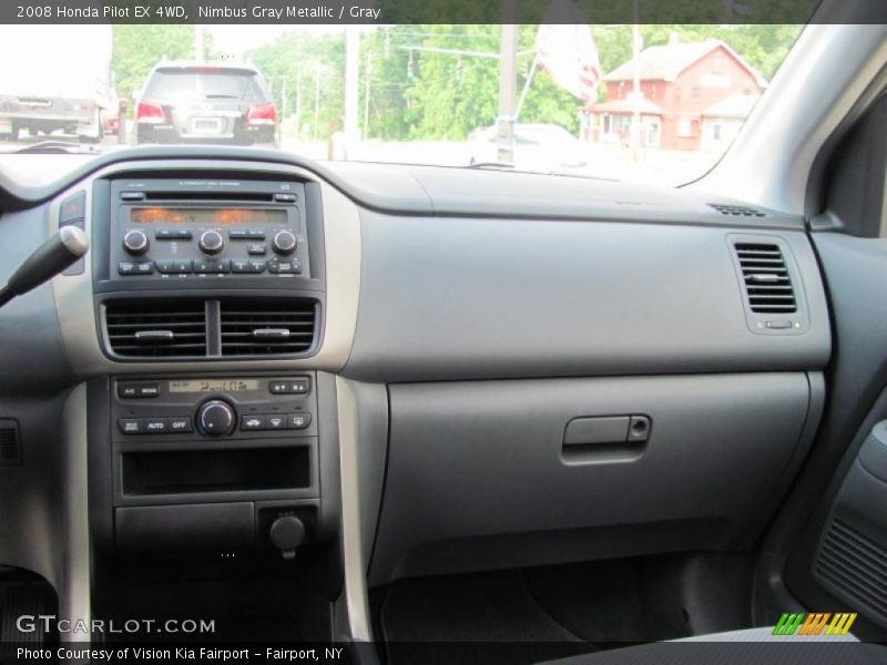Nimbus Gray Metallic / Gray 2008 Honda Pilot EX 4WD