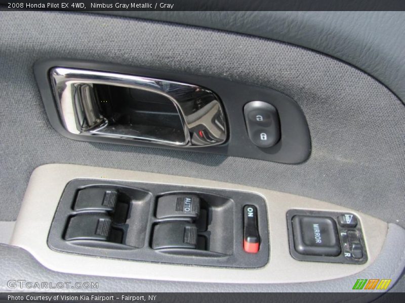 Nimbus Gray Metallic / Gray 2008 Honda Pilot EX 4WD