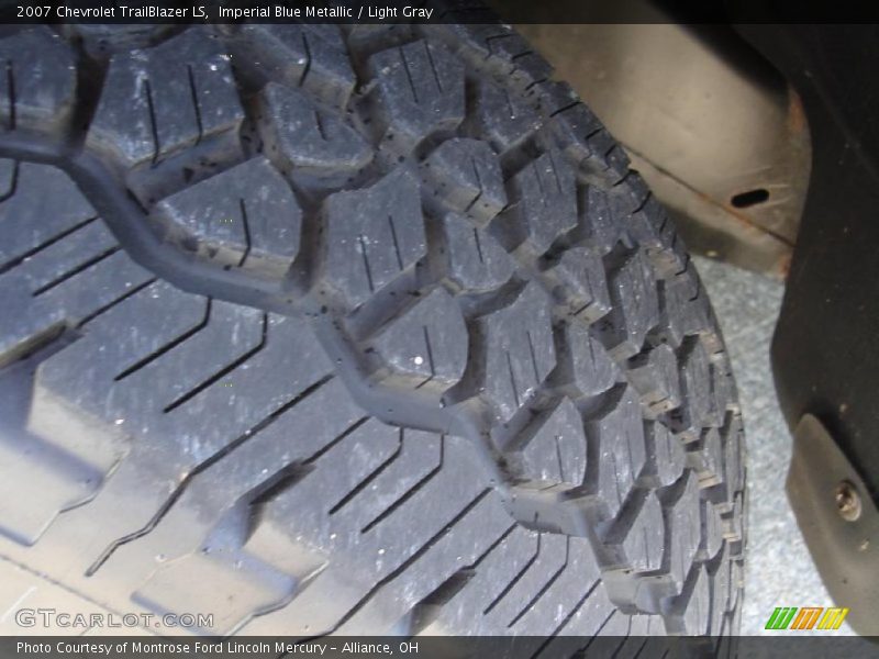 Imperial Blue Metallic / Light Gray 2007 Chevrolet TrailBlazer LS