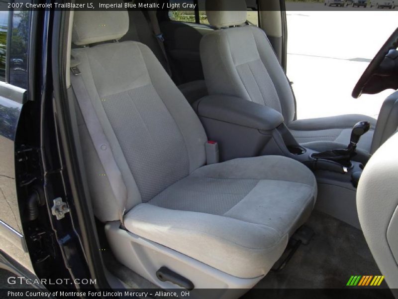 Imperial Blue Metallic / Light Gray 2007 Chevrolet TrailBlazer LS