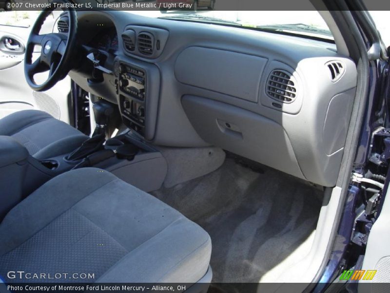 Imperial Blue Metallic / Light Gray 2007 Chevrolet TrailBlazer LS