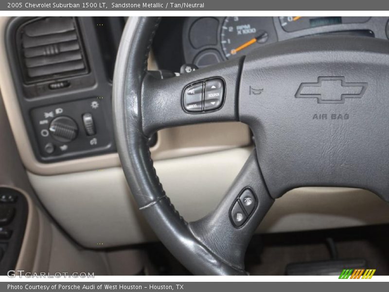 Sandstone Metallic / Tan/Neutral 2005 Chevrolet Suburban 1500 LT