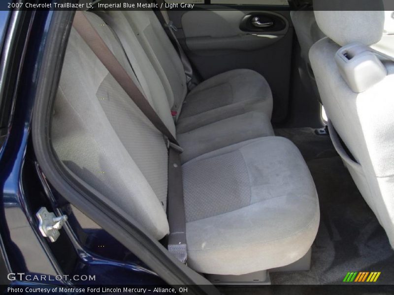 Imperial Blue Metallic / Light Gray 2007 Chevrolet TrailBlazer LS