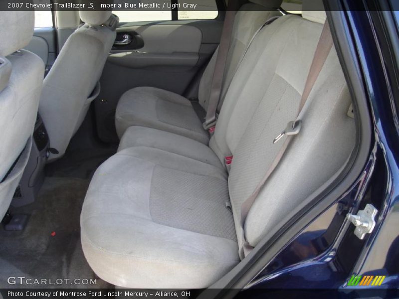 Imperial Blue Metallic / Light Gray 2007 Chevrolet TrailBlazer LS