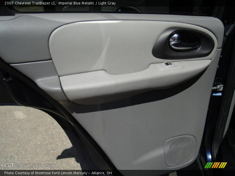 Imperial Blue Metallic / Light Gray 2007 Chevrolet TrailBlazer LS