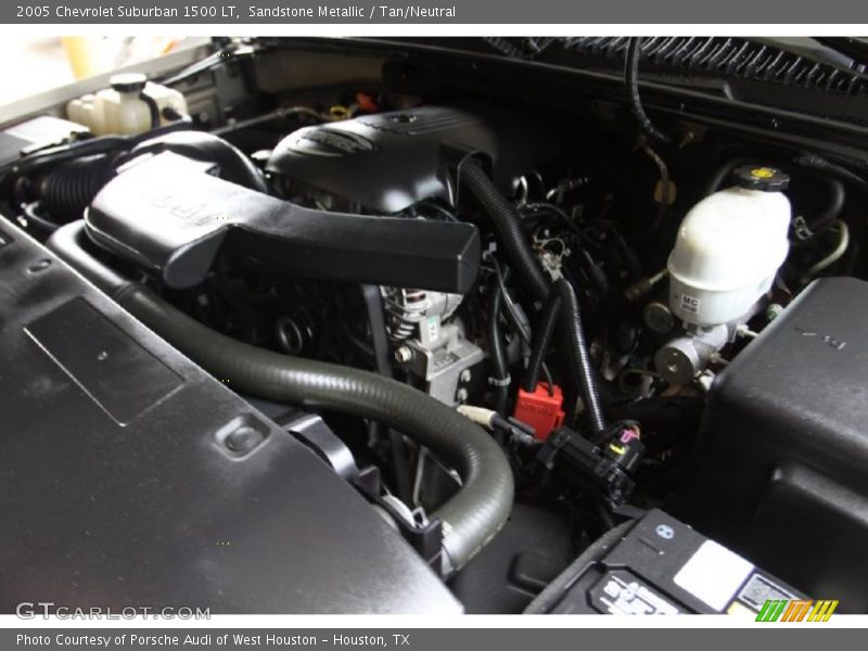 Sandstone Metallic / Tan/Neutral 2005 Chevrolet Suburban 1500 LT