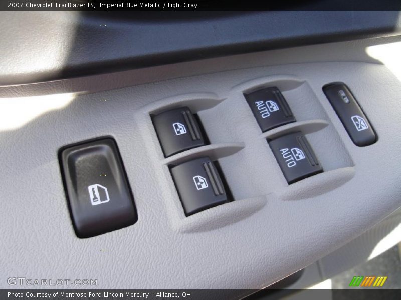 Imperial Blue Metallic / Light Gray 2007 Chevrolet TrailBlazer LS
