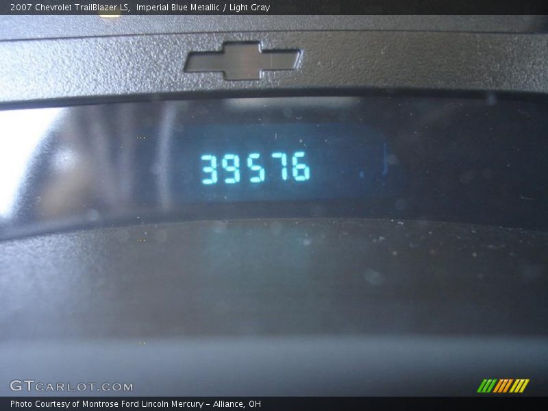 Imperial Blue Metallic / Light Gray 2007 Chevrolet TrailBlazer LS