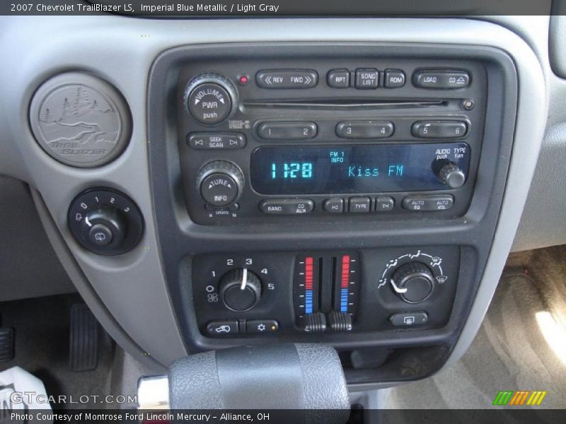 Imperial Blue Metallic / Light Gray 2007 Chevrolet TrailBlazer LS