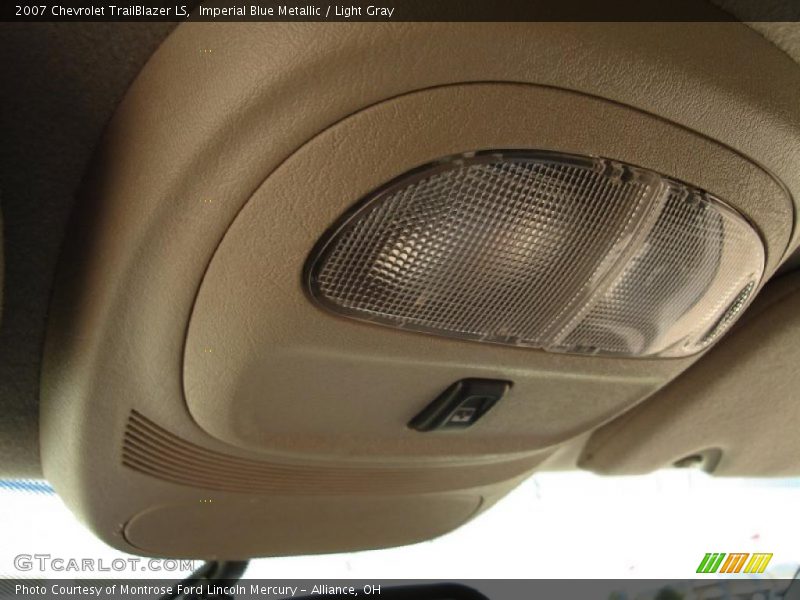 Imperial Blue Metallic / Light Gray 2007 Chevrolet TrailBlazer LS