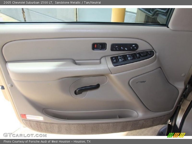 Sandstone Metallic / Tan/Neutral 2005 Chevrolet Suburban 1500 LT