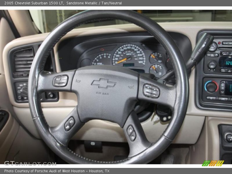 Sandstone Metallic / Tan/Neutral 2005 Chevrolet Suburban 1500 LT