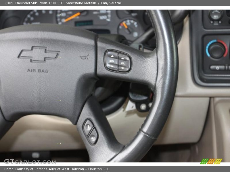 Sandstone Metallic / Tan/Neutral 2005 Chevrolet Suburban 1500 LT