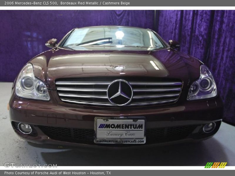Bordeaux Red Metallic / Cashmere Beige 2006 Mercedes-Benz CLS 500