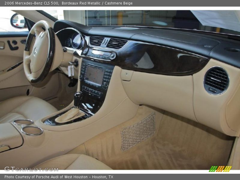 Bordeaux Red Metallic / Cashmere Beige 2006 Mercedes-Benz CLS 500
