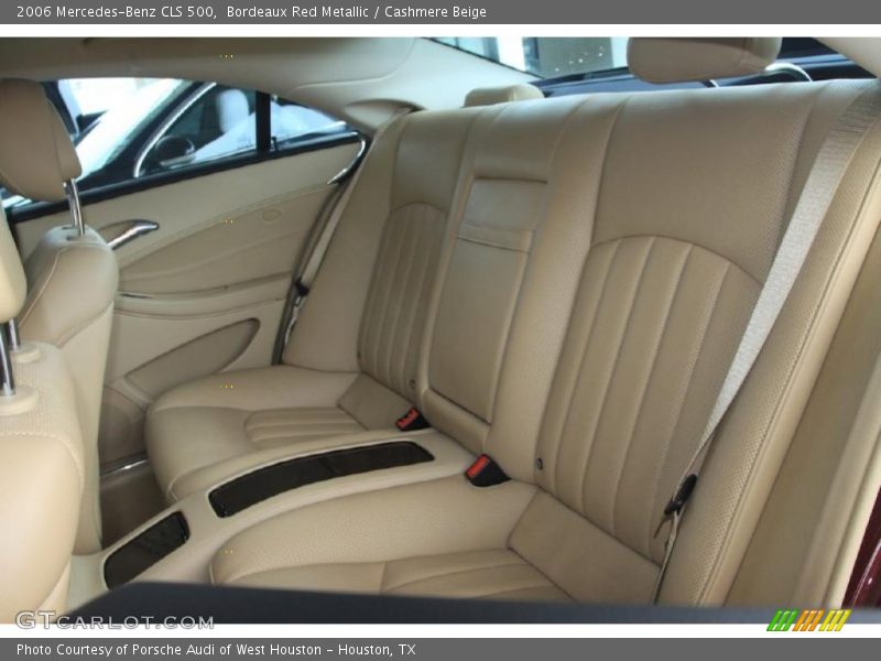 Bordeaux Red Metallic / Cashmere Beige 2006 Mercedes-Benz CLS 500