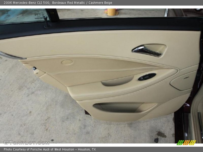 Bordeaux Red Metallic / Cashmere Beige 2006 Mercedes-Benz CLS 500