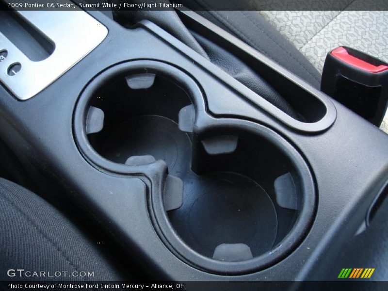 Summit White / Ebony/Light Titanium 2009 Pontiac G6 Sedan