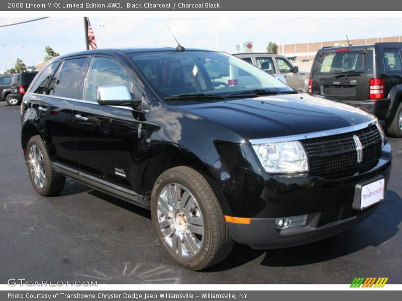 Black Clearcoat / Charcoal Black 2008 Lincoln MKX Limited Edition AWD
