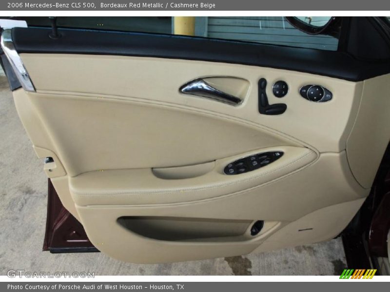 Bordeaux Red Metallic / Cashmere Beige 2006 Mercedes-Benz CLS 500