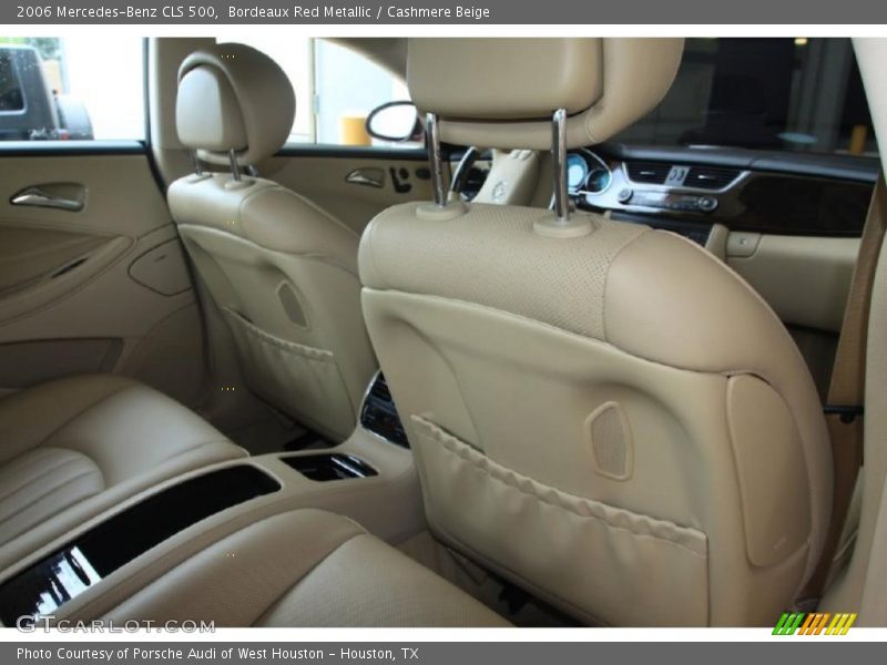 Bordeaux Red Metallic / Cashmere Beige 2006 Mercedes-Benz CLS 500