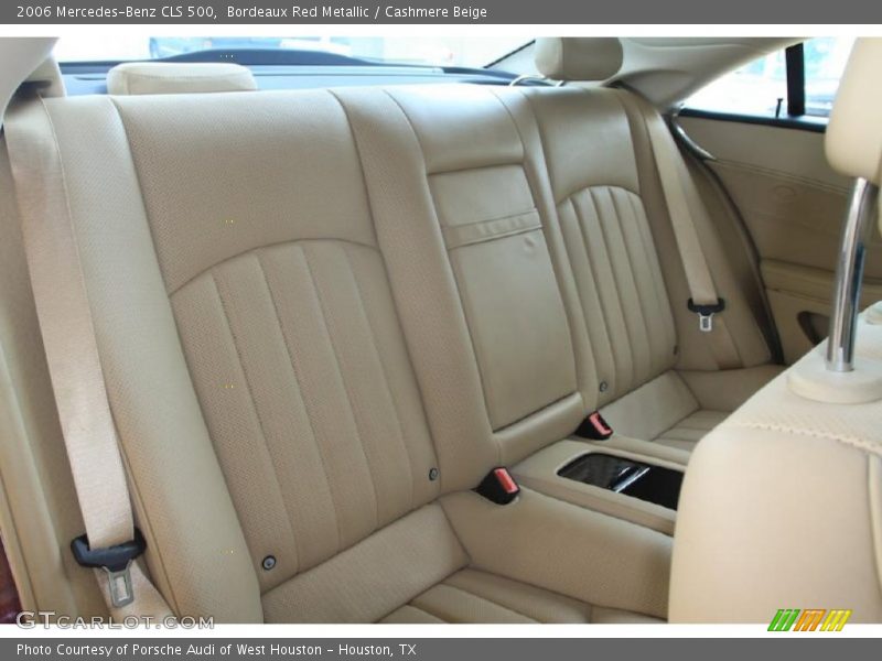 Bordeaux Red Metallic / Cashmere Beige 2006 Mercedes-Benz CLS 500