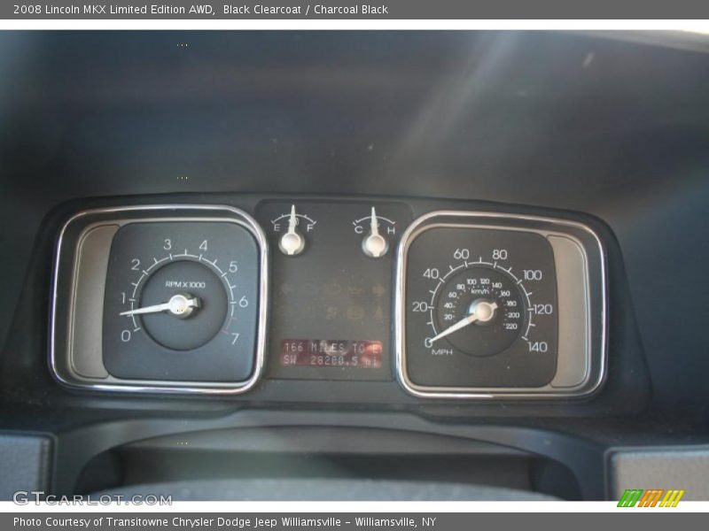 Black Clearcoat / Charcoal Black 2008 Lincoln MKX Limited Edition AWD