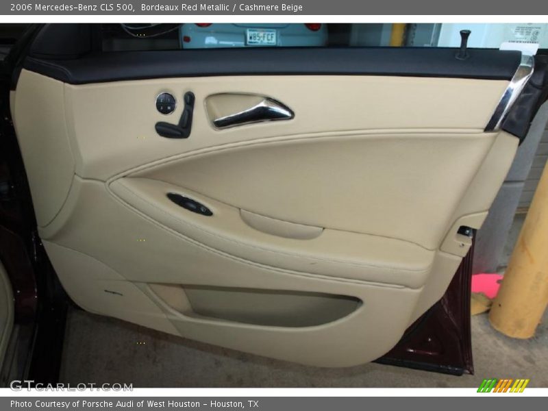 Bordeaux Red Metallic / Cashmere Beige 2006 Mercedes-Benz CLS 500