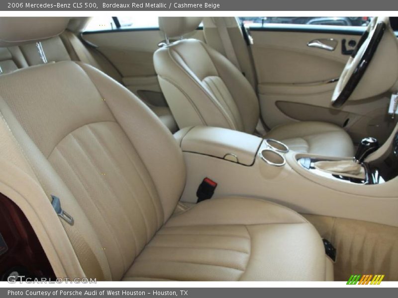 Bordeaux Red Metallic / Cashmere Beige 2006 Mercedes-Benz CLS 500