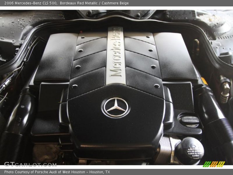 Bordeaux Red Metallic / Cashmere Beige 2006 Mercedes-Benz CLS 500