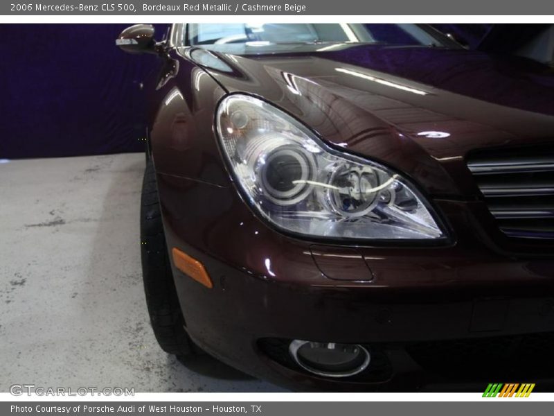 Bordeaux Red Metallic / Cashmere Beige 2006 Mercedes-Benz CLS 500