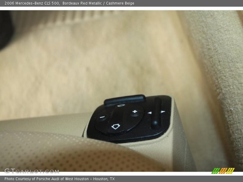 Bordeaux Red Metallic / Cashmere Beige 2006 Mercedes-Benz CLS 500