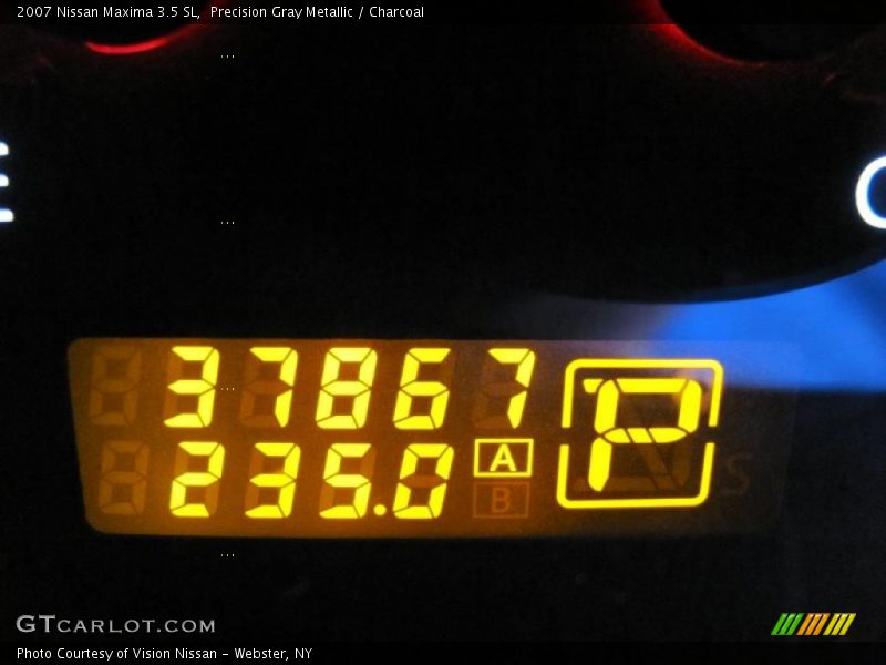 Precision Gray Metallic / Charcoal 2007 Nissan Maxima 3.5 SL
