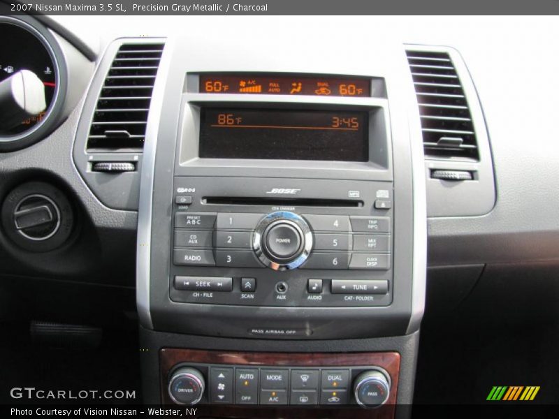 Precision Gray Metallic / Charcoal 2007 Nissan Maxima 3.5 SL