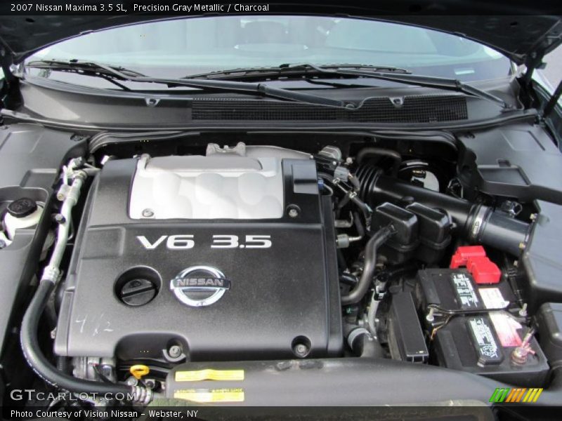 Precision Gray Metallic / Charcoal 2007 Nissan Maxima 3.5 SL