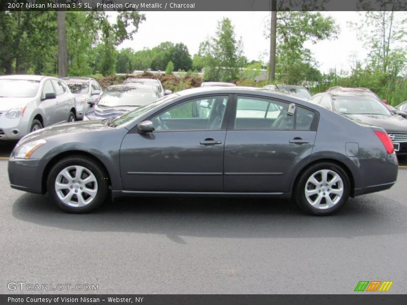 Precision Gray Metallic / Charcoal 2007 Nissan Maxima 3.5 SL