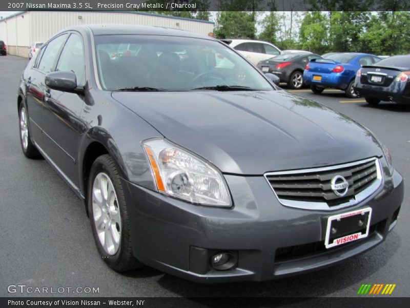 Precision Gray Metallic / Charcoal 2007 Nissan Maxima 3.5 SL
