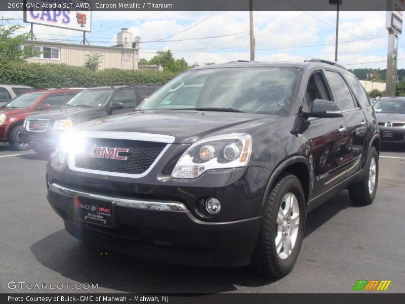 Carbon Metallic / Titanium 2007 GMC Acadia SLT AWD