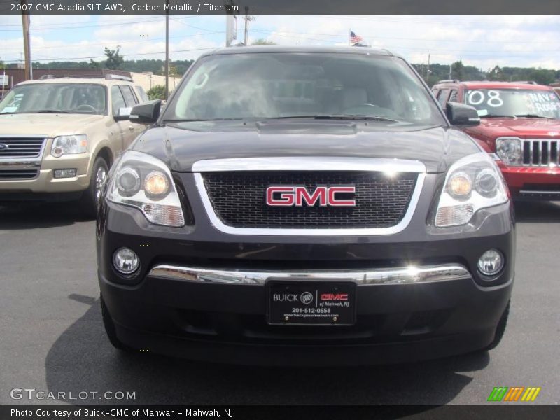 Carbon Metallic / Titanium 2007 GMC Acadia SLT AWD