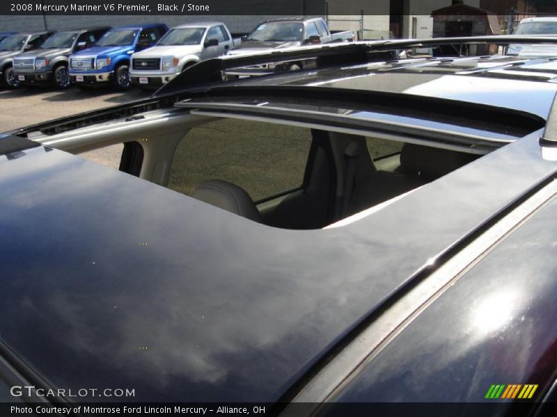 Black / Stone 2008 Mercury Mariner V6 Premier
