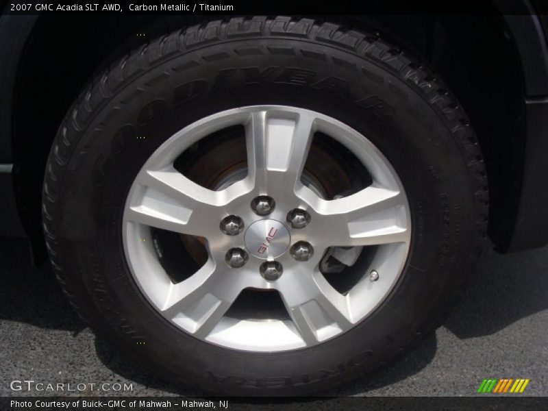 Carbon Metallic / Titanium 2007 GMC Acadia SLT AWD