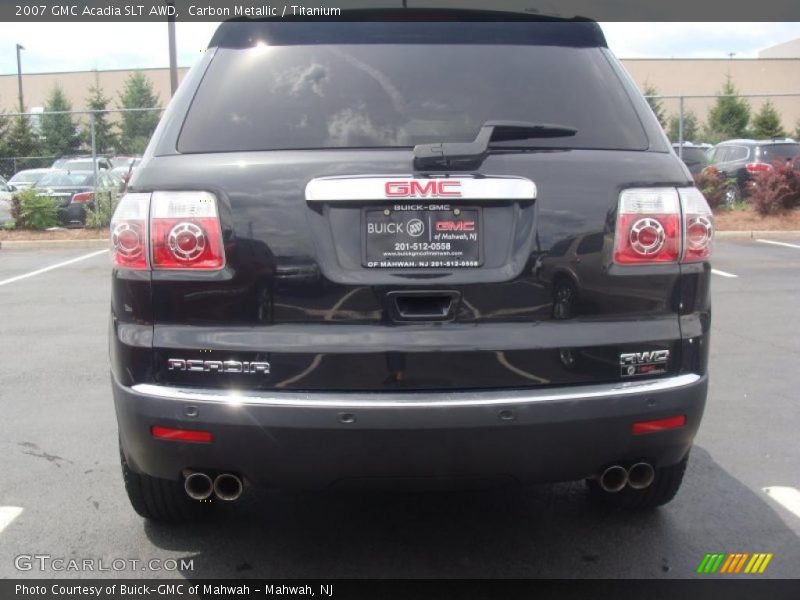 Carbon Metallic / Titanium 2007 GMC Acadia SLT AWD
