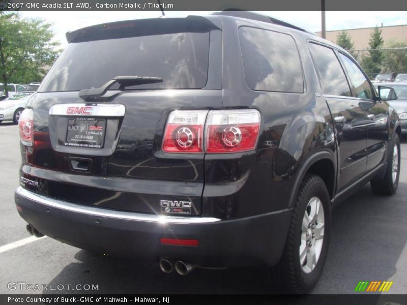 Carbon Metallic / Titanium 2007 GMC Acadia SLT AWD