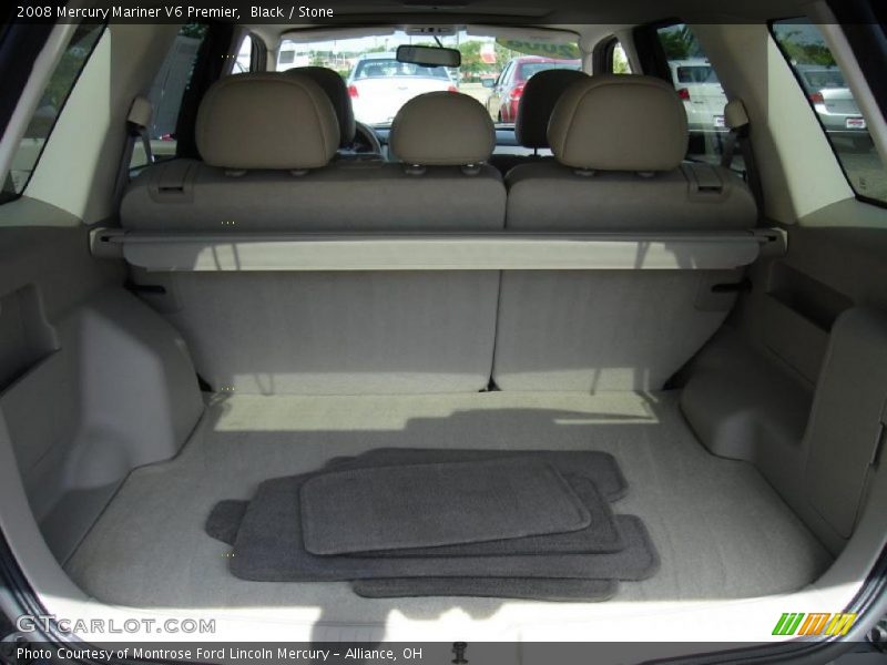 Black / Stone 2008 Mercury Mariner V6 Premier