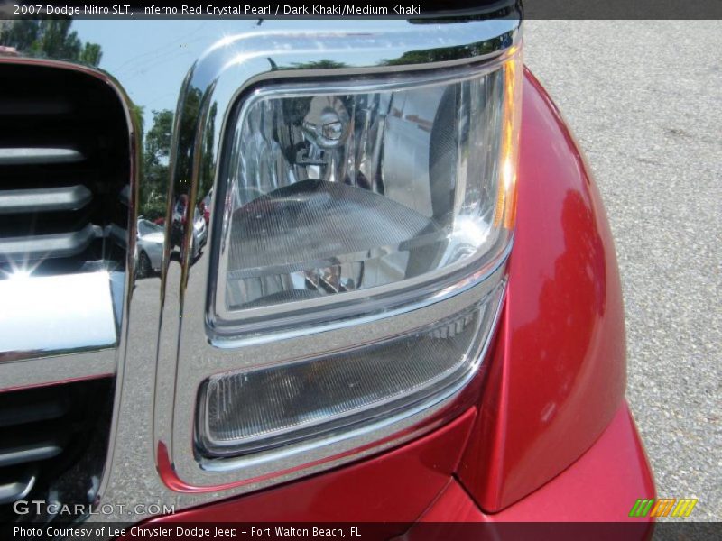Inferno Red Crystal Pearl / Dark Khaki/Medium Khaki 2007 Dodge Nitro SLT