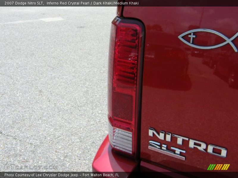 Inferno Red Crystal Pearl / Dark Khaki/Medium Khaki 2007 Dodge Nitro SLT
